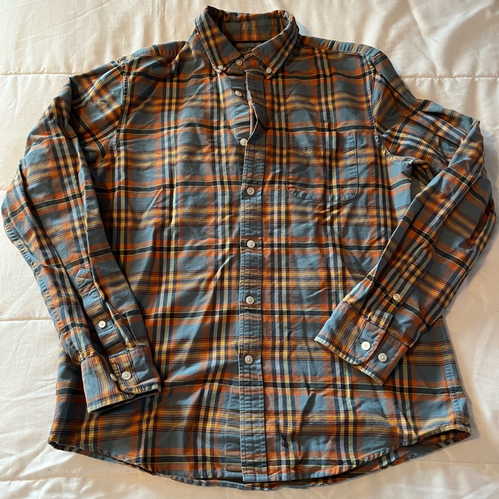 NEW LL Bean Signature men’s button down shirt